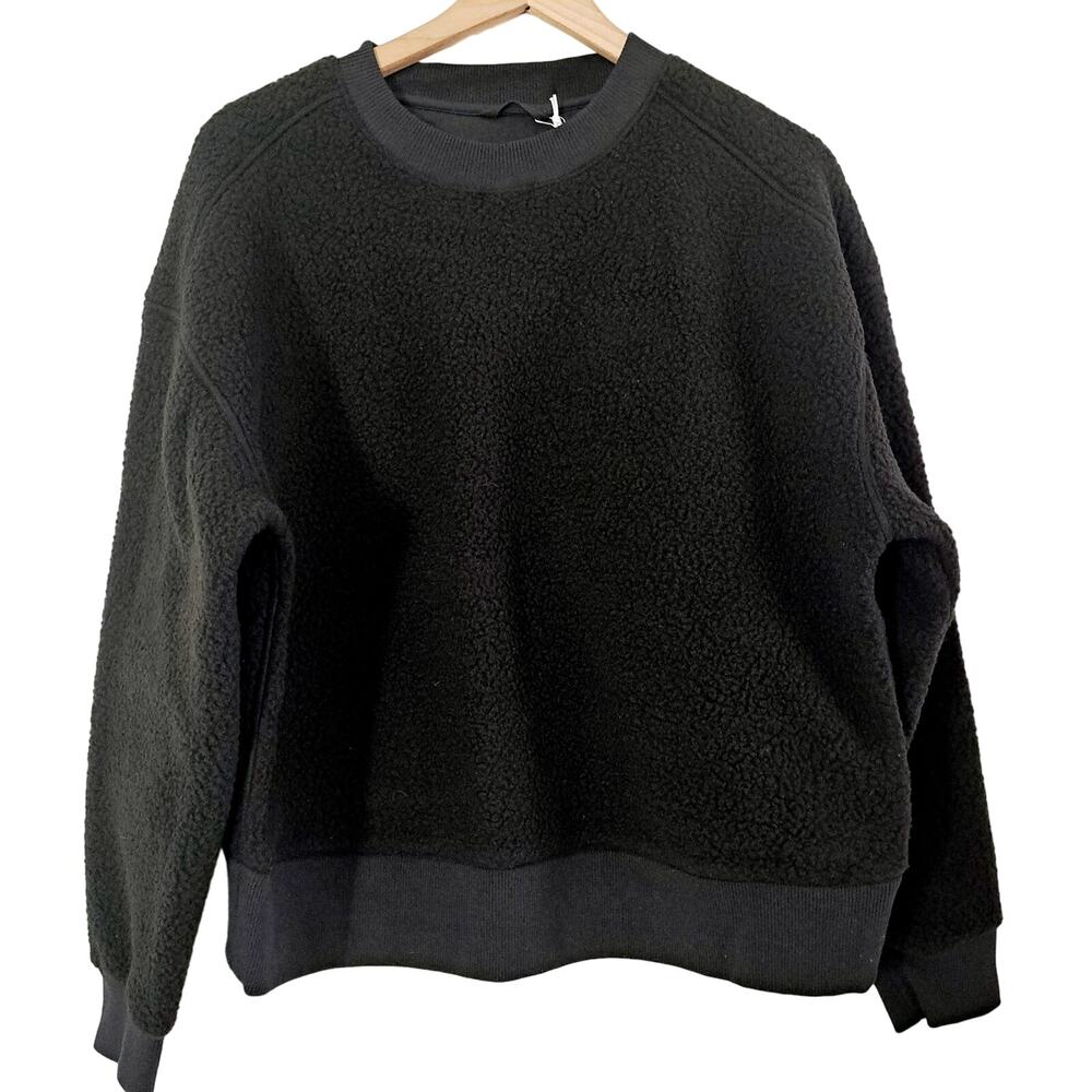 Everlane The ReNew Fleece Oversized Crew Sz M - Picture 2 of 10